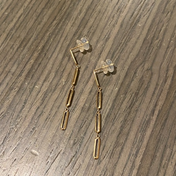 Bony Levy 14k Paperclip Earrings - Picture 4 of 4